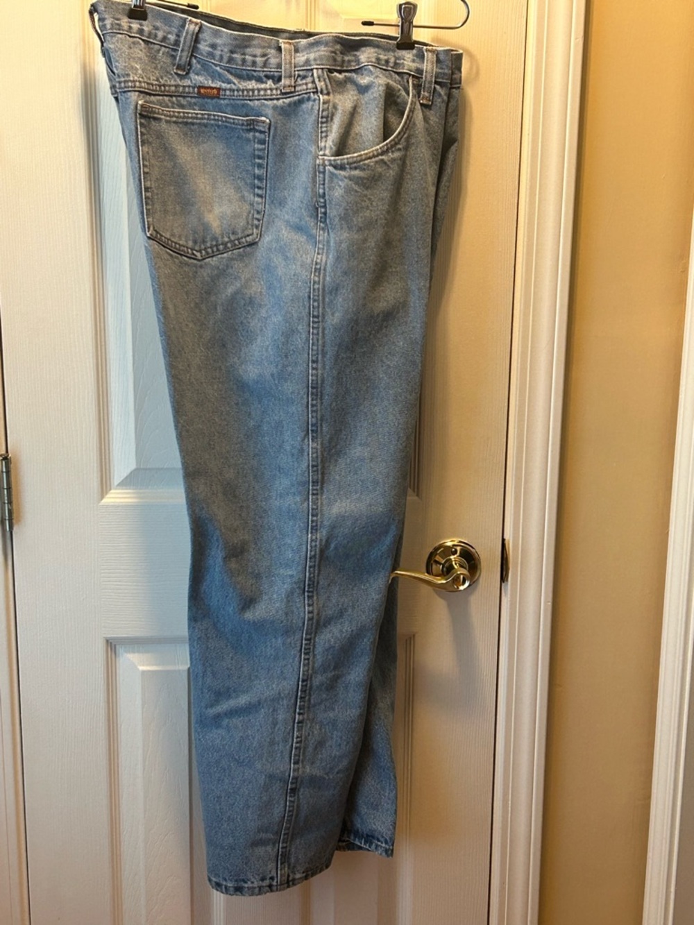 RUSTLER Blue Jeans 42” x 30” - Picture 4 of 8